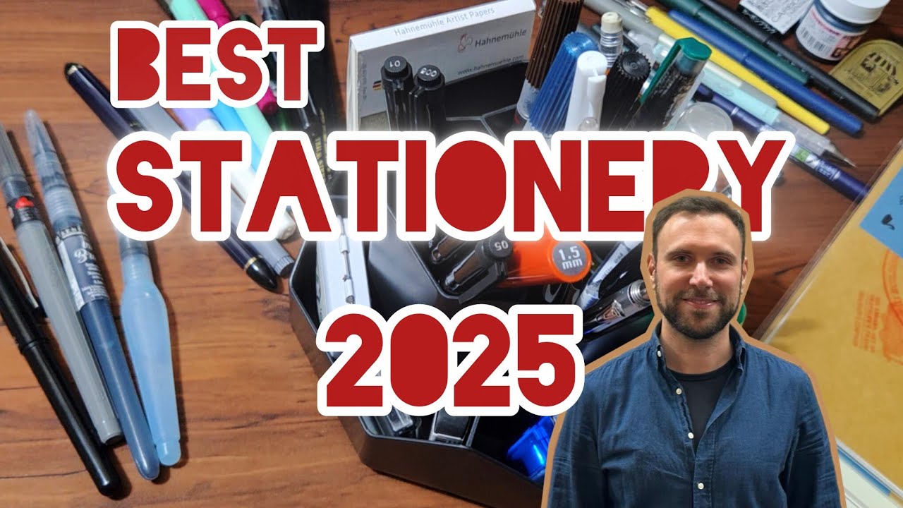 Мои любимые художественные принадлежности 2025 года: КОЛЛЕКЦИЯ «КАНЦТОВАРЫ»