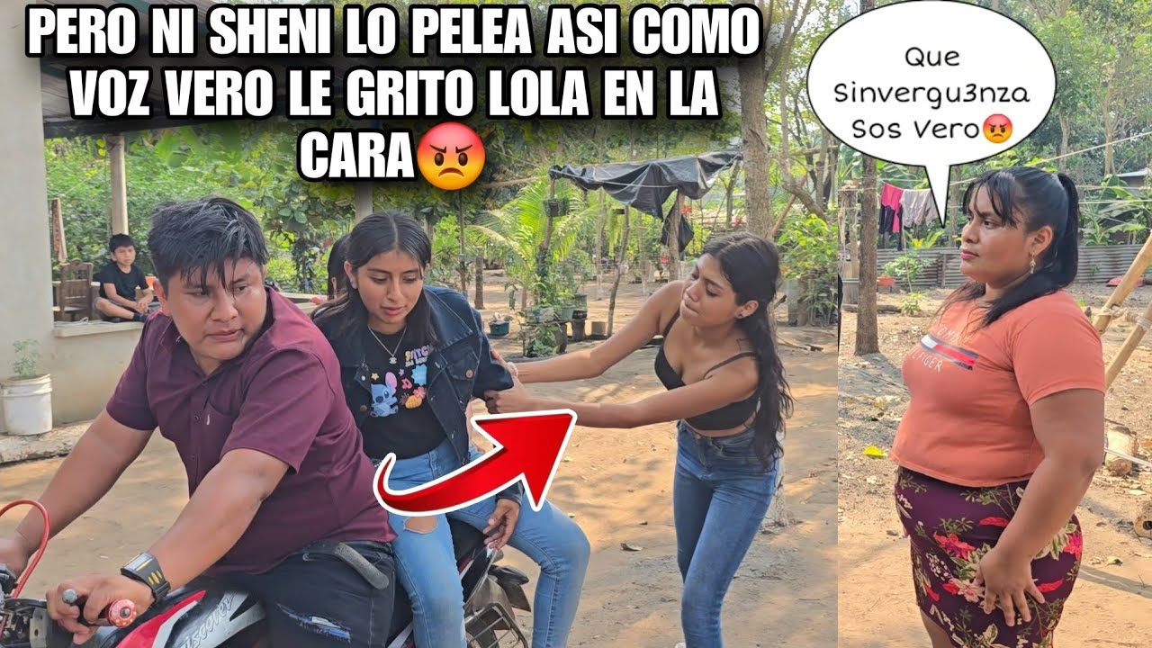 VERO En La Pura Car4 De LOLA Hizo Bajad4 A CARLA De La Moto De ISA😡Esta Lo Pel3a Mas Que SHENI Dijo😱
