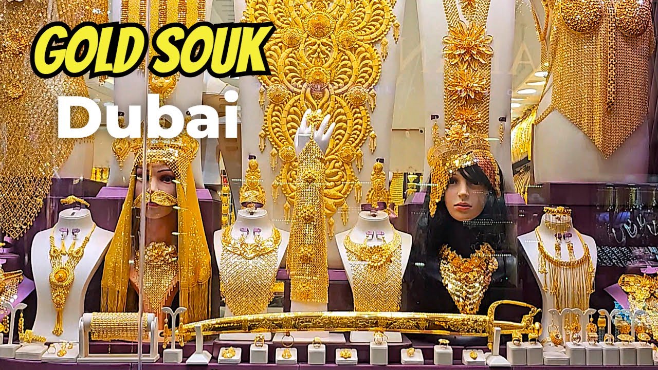 Inside Dubai Gold Souk 🇦🇪 | World’s Largest Gold Market in Deira Dubai [4K} Walking Tour]