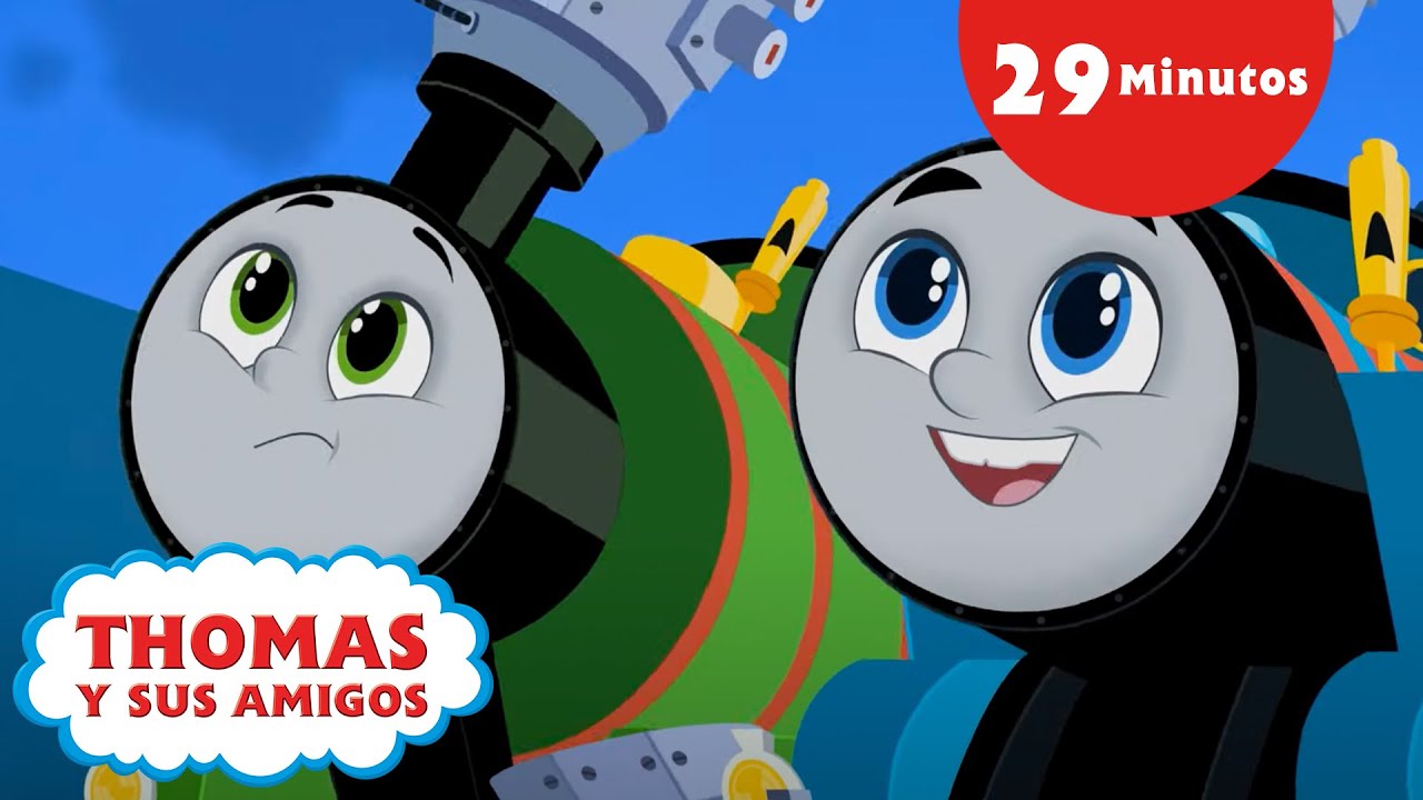 Thomas y Sus Amigos Trenes A Todo Vapor! Agentes secretos + Más Canciones Infantiles
