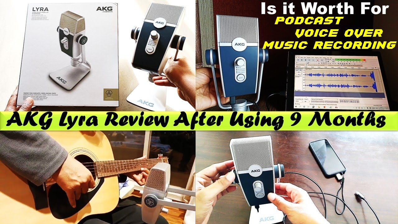 AKG Lyra review after using 9 months | Long term use review | Professional Studio Mic #akglyra