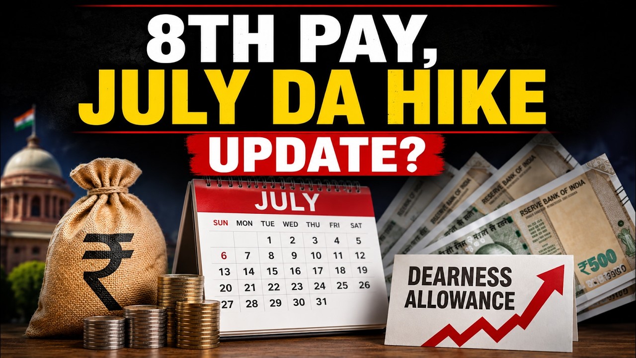 8th Pay Commission Salary Hike: What We Know So Far | July DA Update | Fitment Factor, Arrears