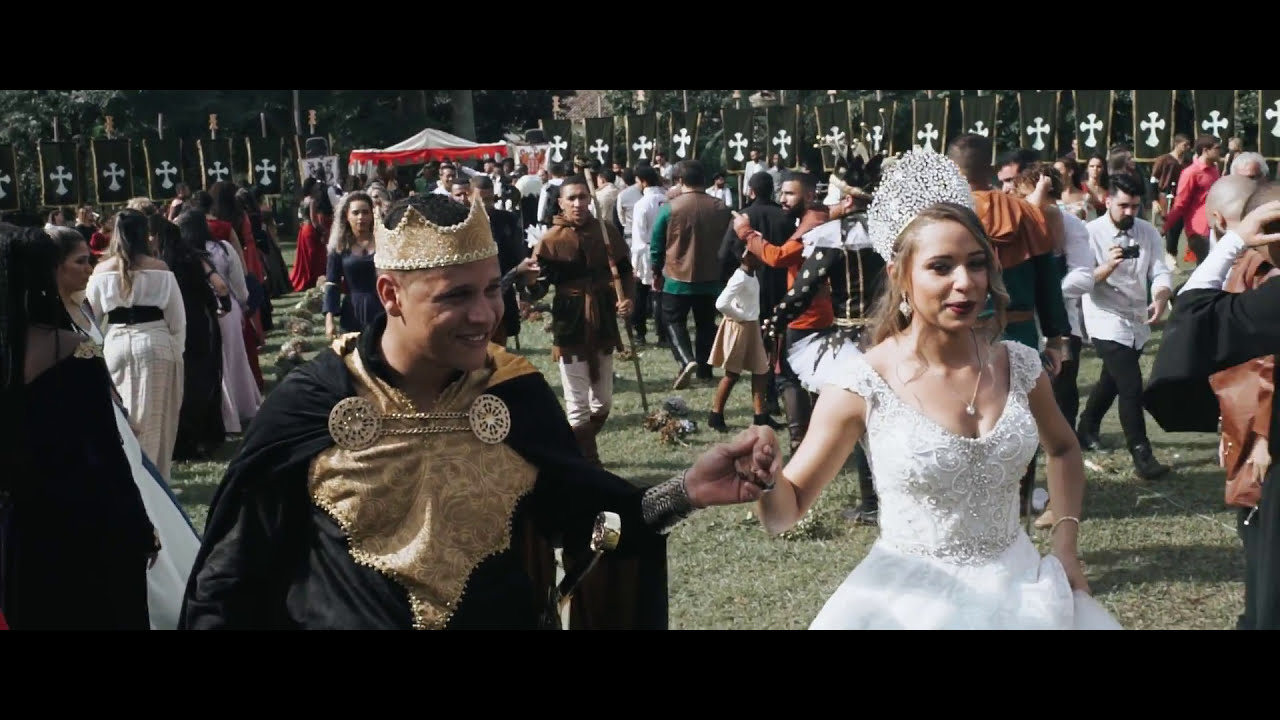 Casamento #medieval  emocionante - Paraty RJ - Caio + Ana casamento viking dança medieval