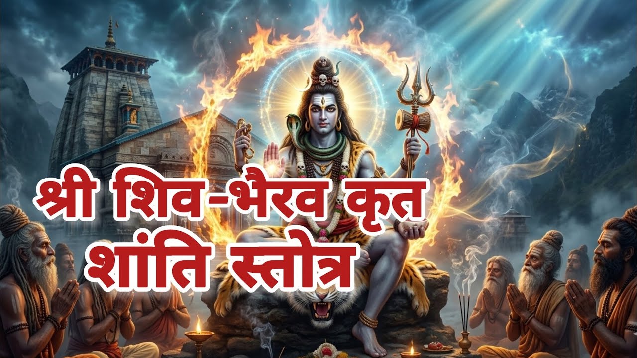 Shiv Bhairav Krit Shanti Stotra | शिव-भैरव कृत शान्ति स्तोत्र
