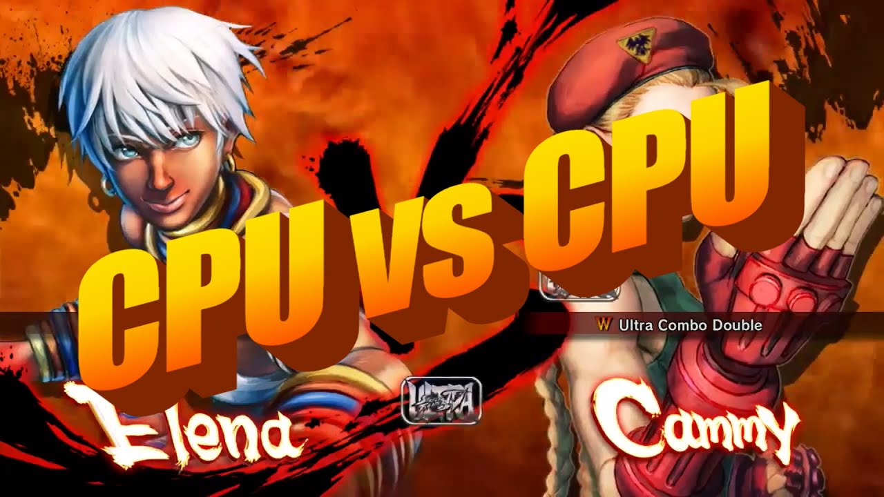 Over 11 Hours of Ultra Street Fighter 4 - CPU vs CPU