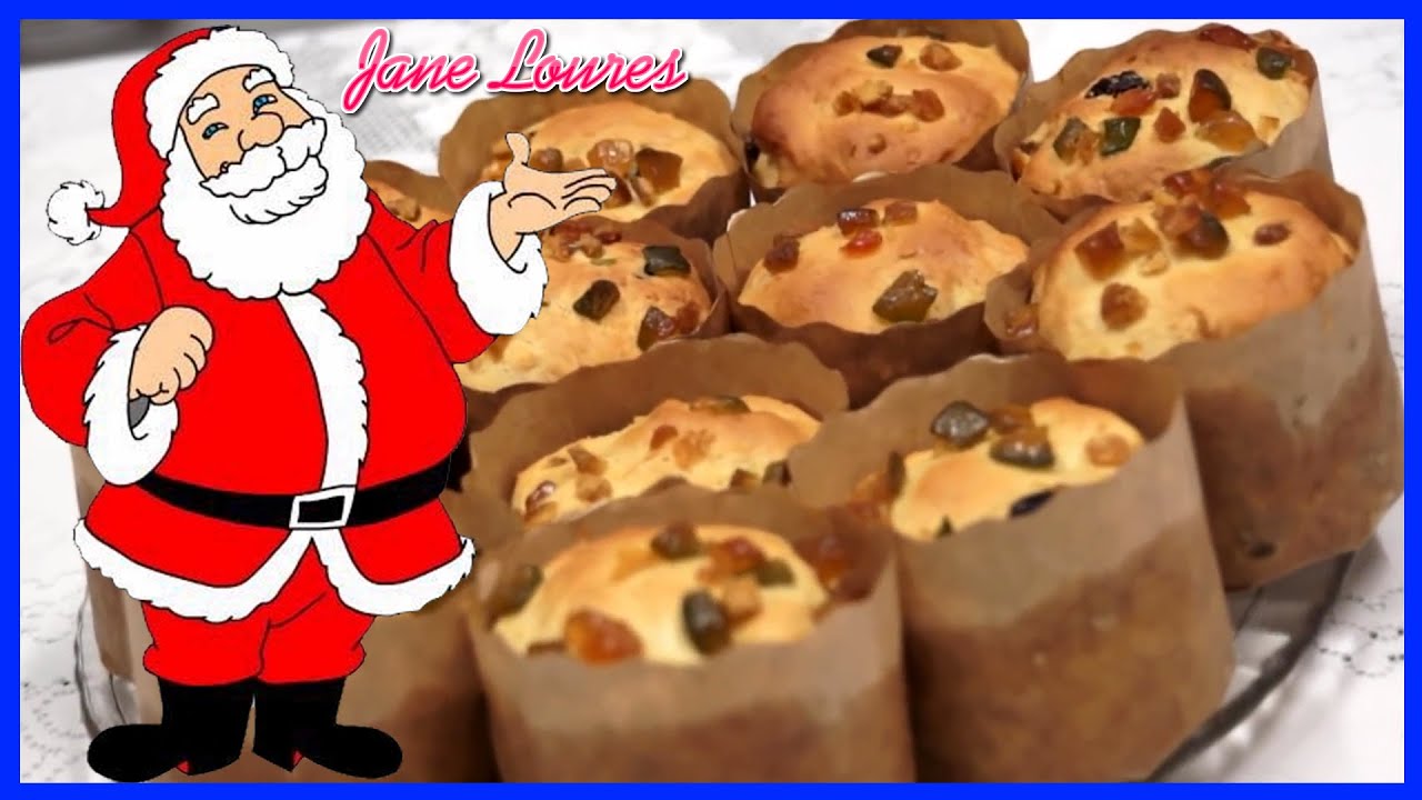 MINI PANETONES (FAÇA&VENDA...RECEITA DE PADARIAS)