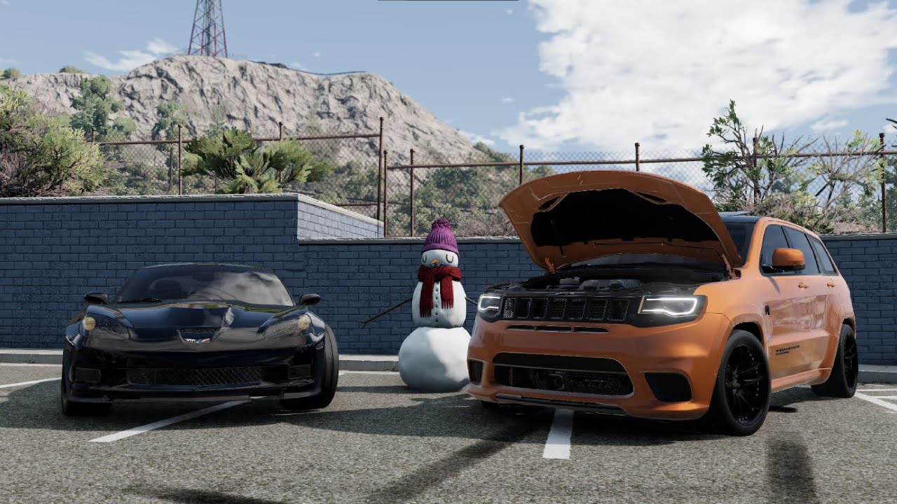 BeamMP| RWD Trackhawk and Built C6 Cruise