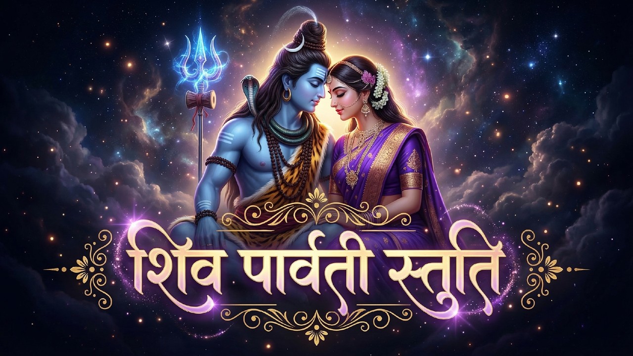 शिव पार्वती स्तुति | Most Powerful Shiv Parvati Stuti, Shiva Mantra for Peace, Strength & Protection