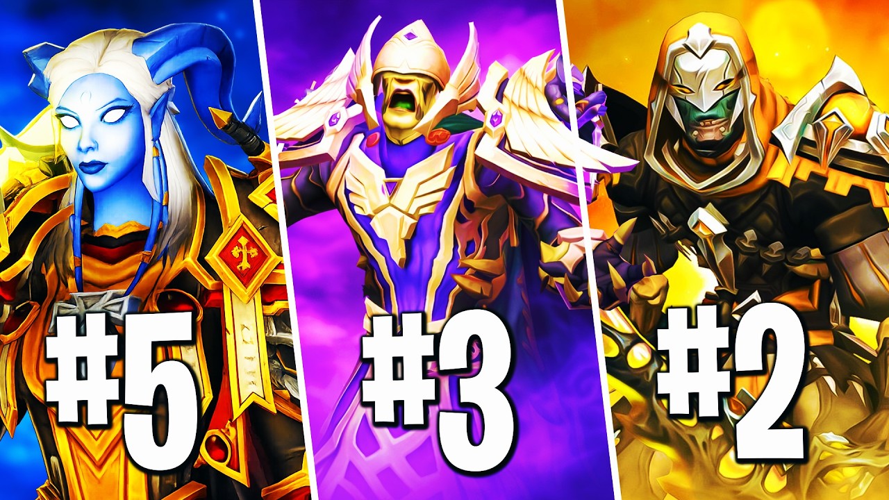TOP 5 EASIEST CLASSES TO PLAY IN MIDNIGHT 12.0.7! WoW Midnight Easy Class (NEW META)