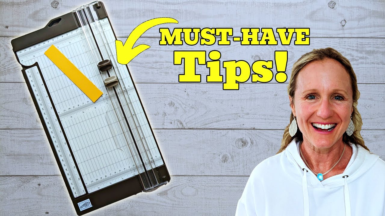 Extend the life of your paper trimmer blades and more must-have tips!