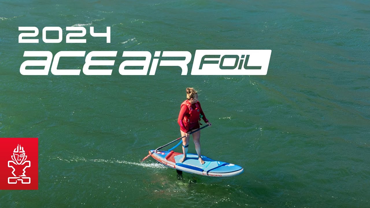 2024 Starboard Ace Air Foil Inflatable | Downwind SUP Foiling & Review with Fiona Wylde