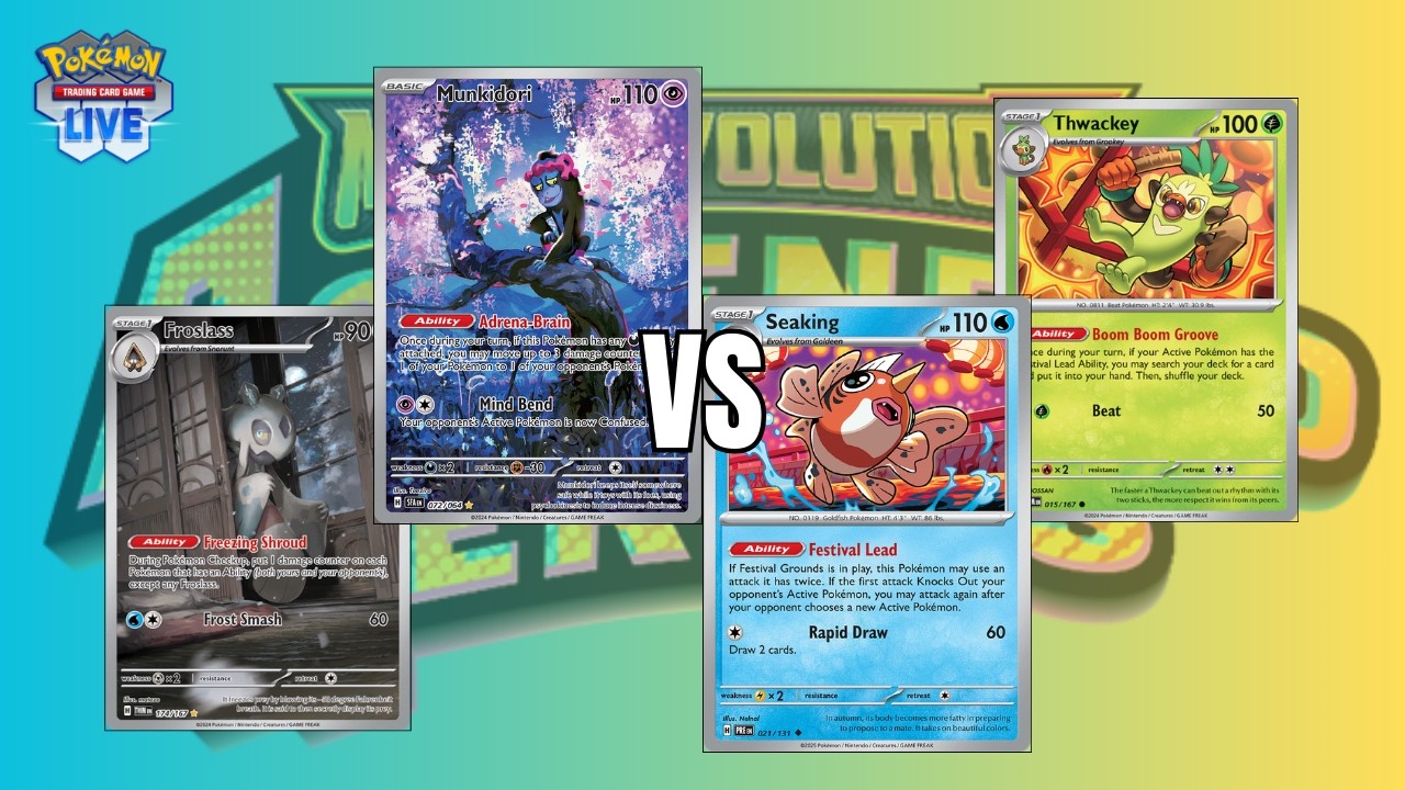 Mega Froslass ex VS. Festival Lead - Jan 2026 Ranked (PTCGL: Mega Evolution - Ascended Heroes)