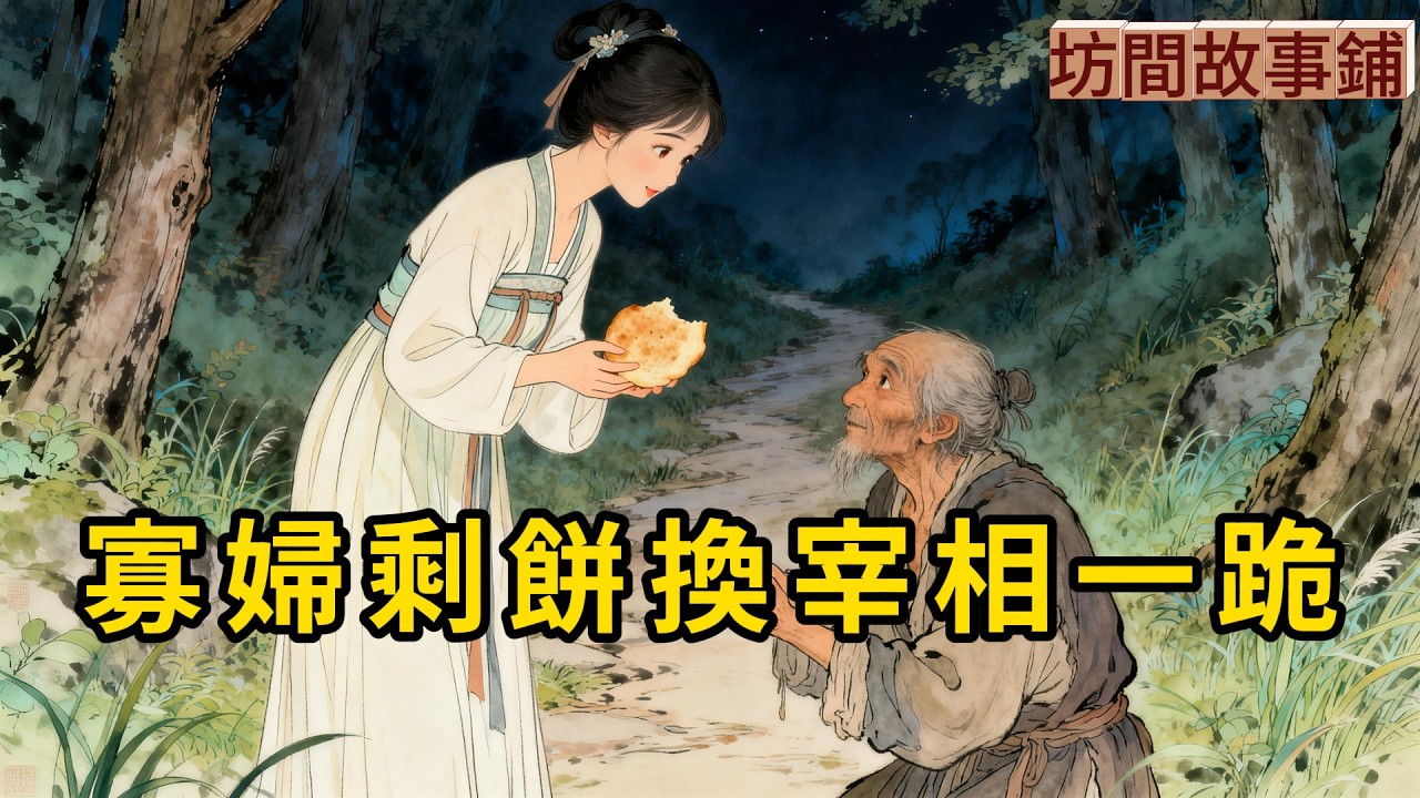 俏寡婦餵了乞丐半塊餅，七天後宰相抬著八抬大轎停在破廟前：誰敢欺負我恩人！#民間故事 #聽故事 #人生哲理 #睡前故事 #故事分享 #情感 #民间故事