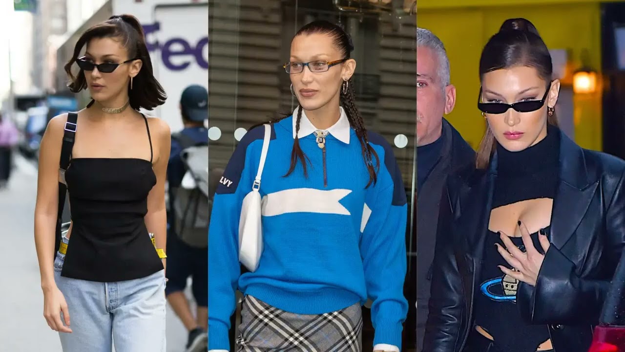 Bella Hadid's Iconic Sunglasses: From Vintage Chanel to Micro-Frames