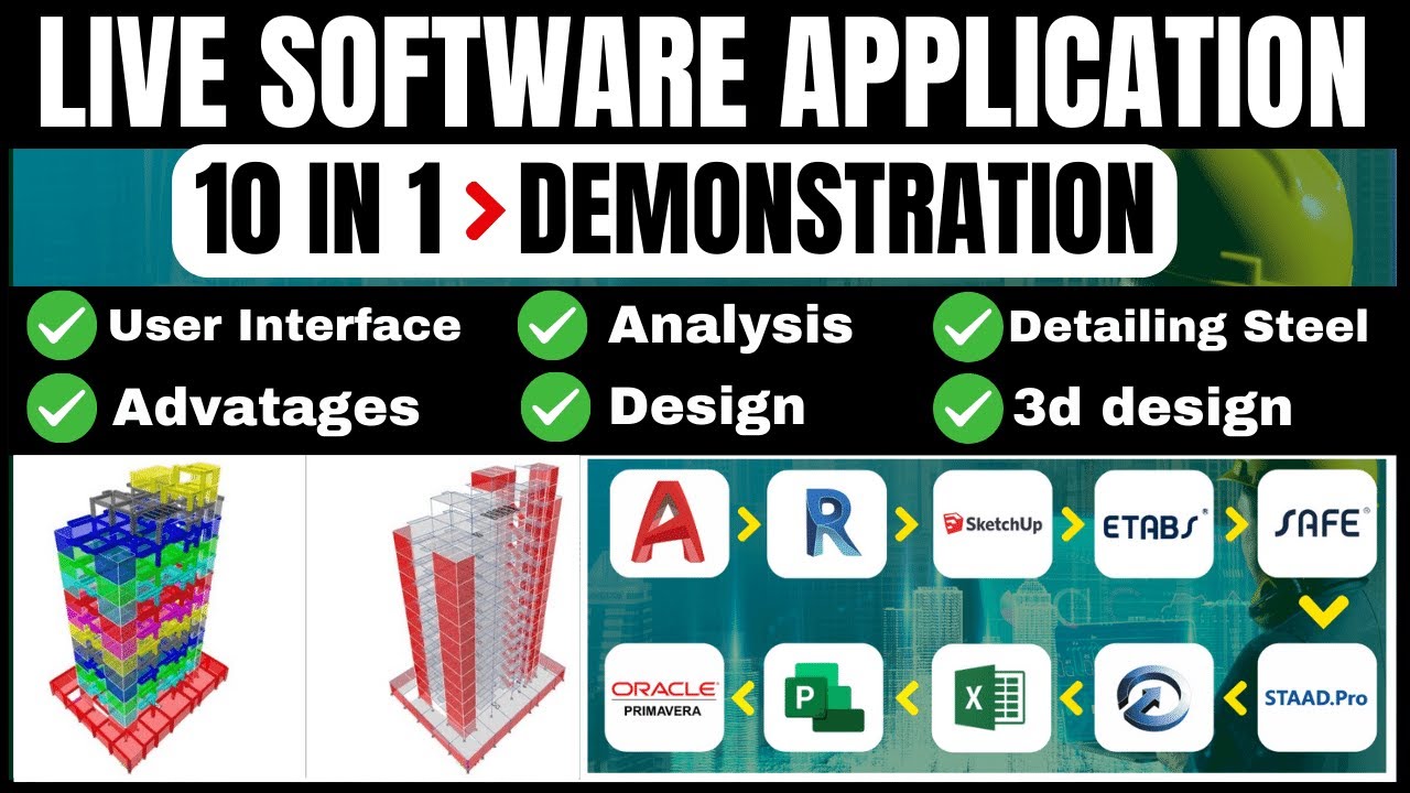 Top 10 Software for Civil Engineers! Working with All Civil Software |
