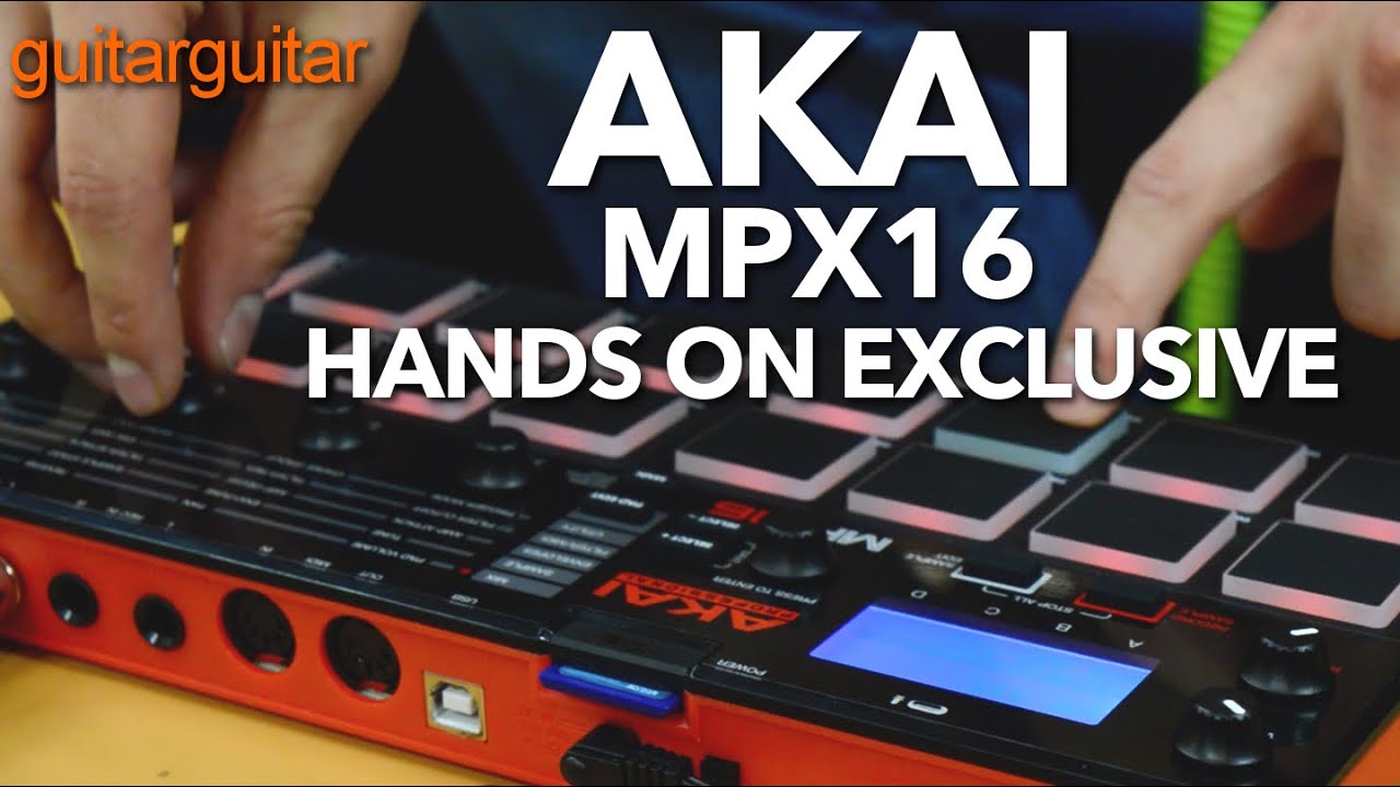 Сэмплер Akai MPX16 — эксклюзив, доступный каждому!