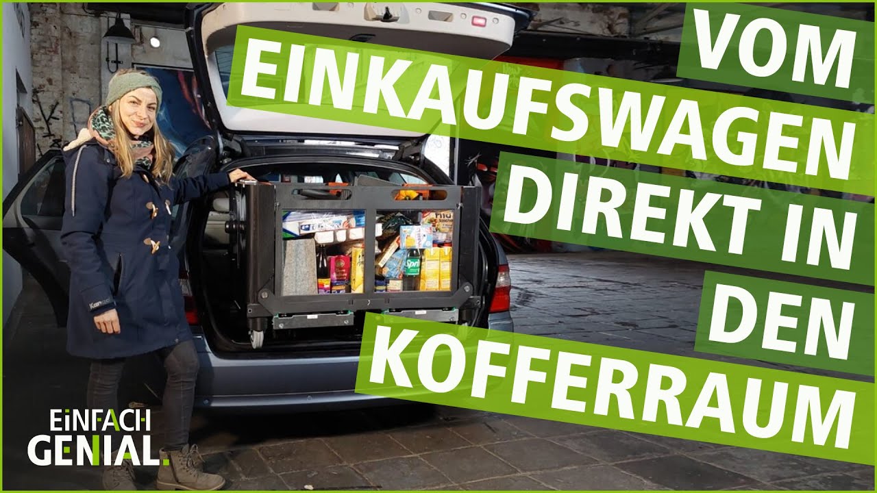 Eigener Einkaufswagen im Kofferraum | Einfach Genial | MDR