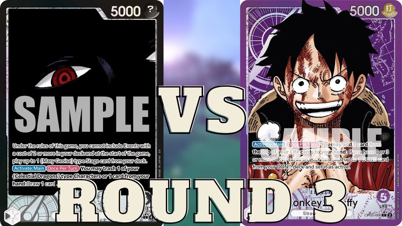 [OP-13] Black IMU Vs Purple LUFFY | Round 3! | HE HAD THE ONLY WAY I LOSE!!!!!
