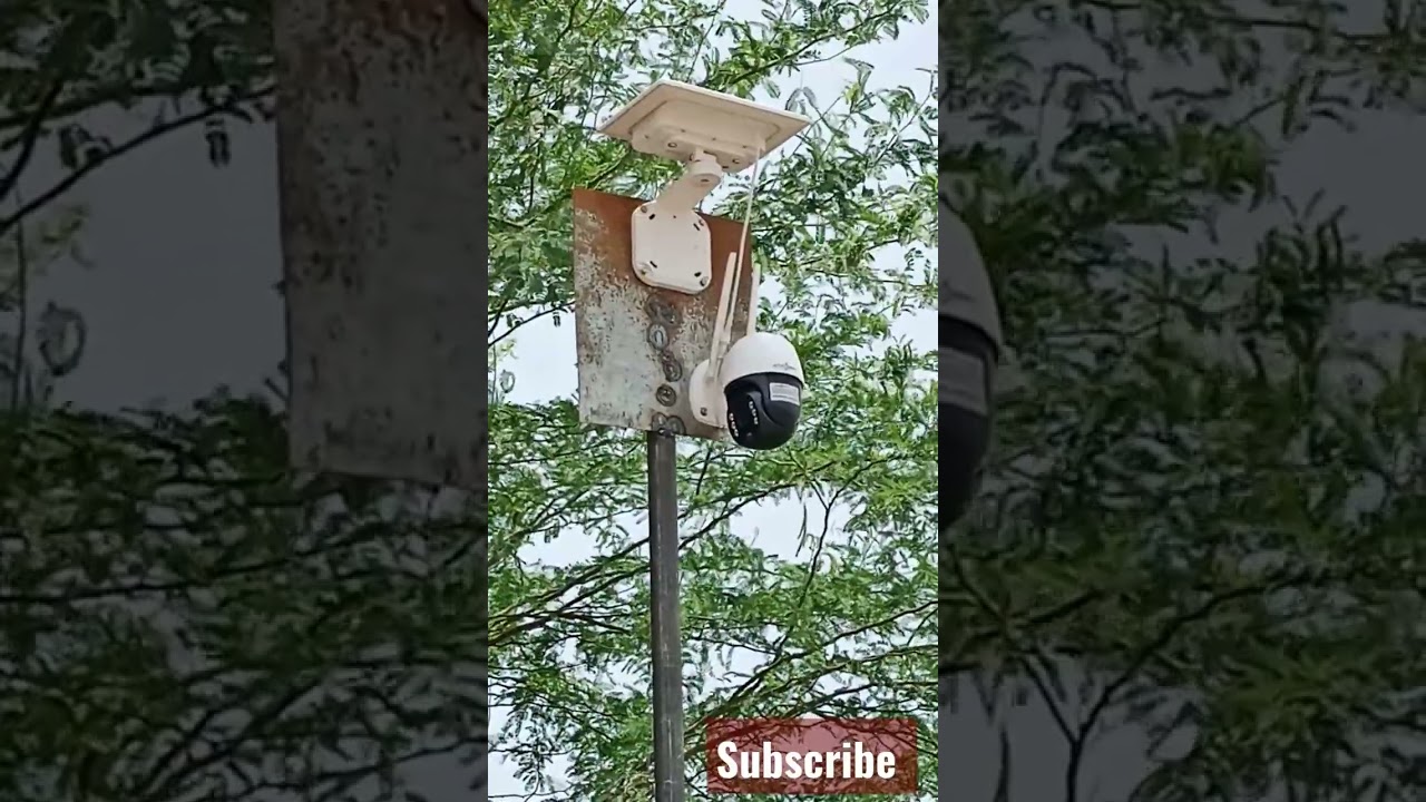 4G SOLAR 360&deg; ROTATE WIFI CCTV CAMERA #shorts
