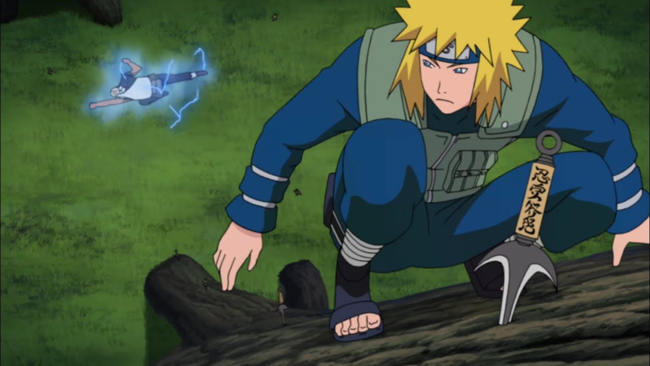 Minato&rsquo;s teleportation jutsu scenes
