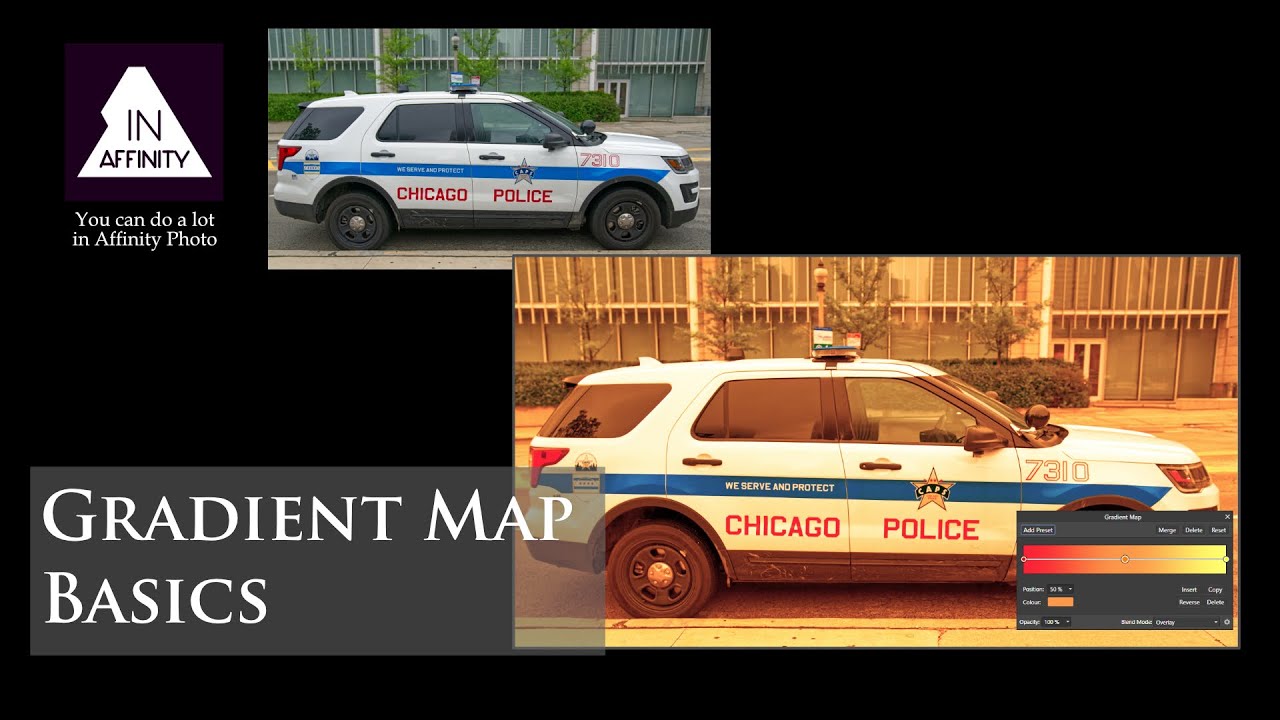 Gradient Map Basics (using Affinity Photo)