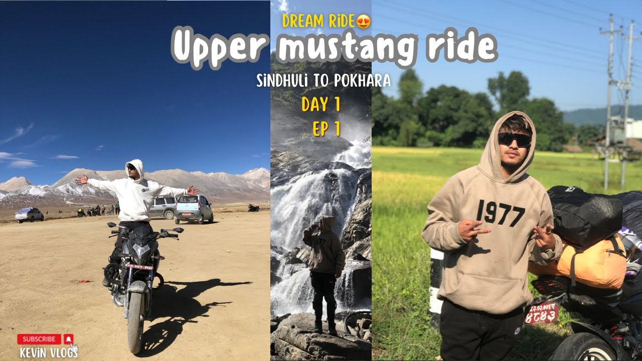 UPPER MUSTANG RIDE KO DAY 1 MAI HALAT KHARAB VAYO😮‍💨!! SINDHULI TO POKHARA!!