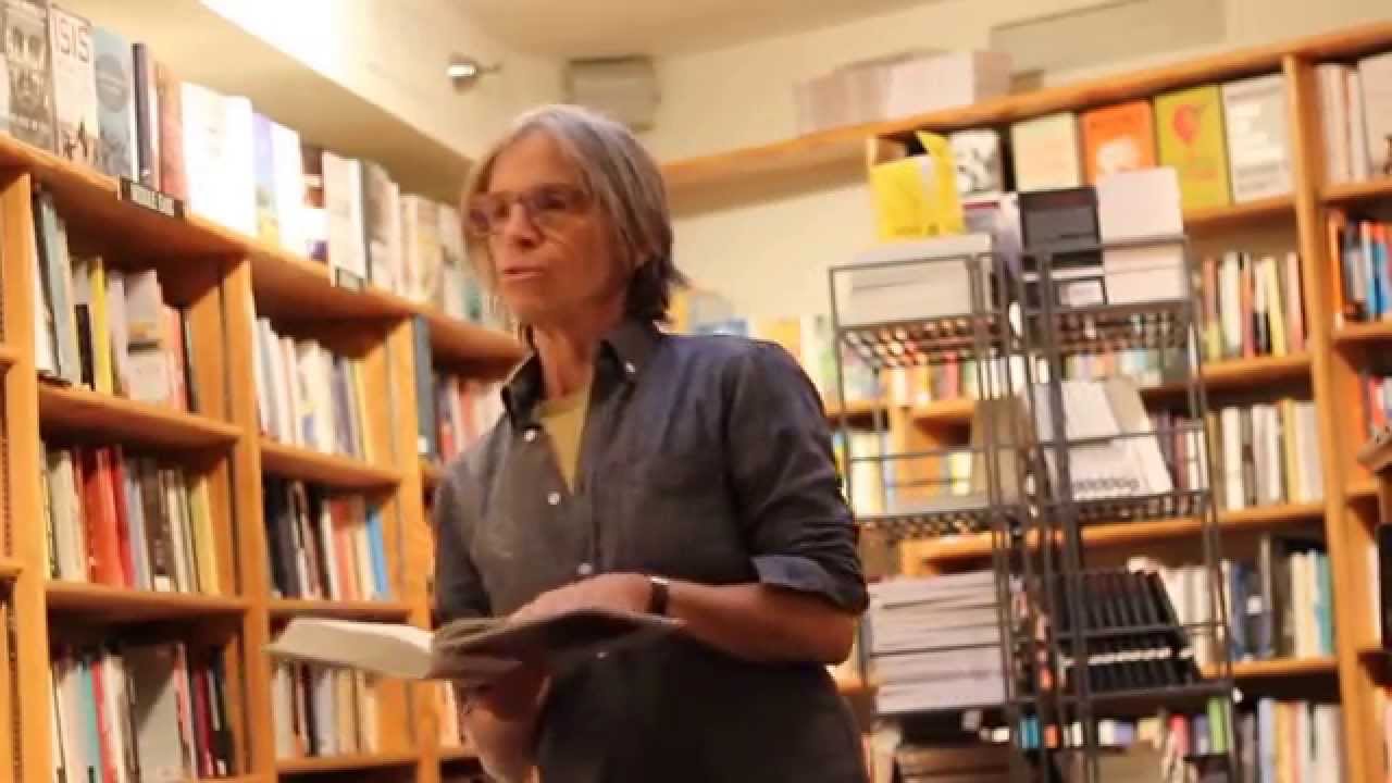 Eileen Myles reading at Bridge Street Books Washington DC on 10-4-15