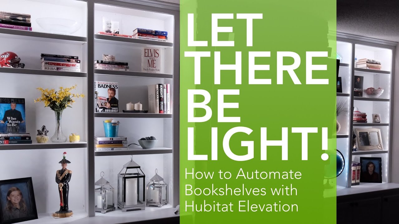 How to install and automate LED light strips using the Room Lighting App from Hubitat Elevation