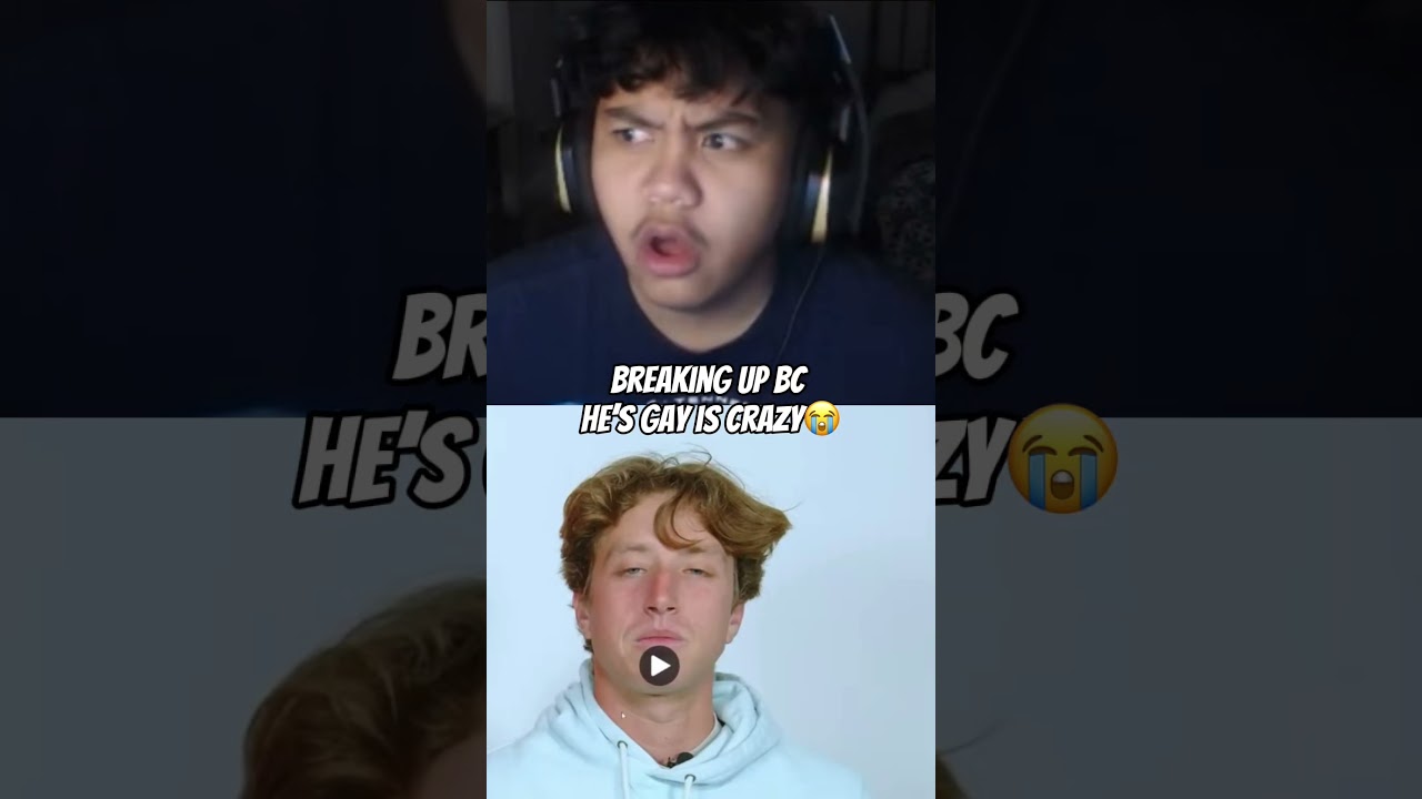 weirdest way to break up #youtube #shorts #viral #reaction #letnickcook #streamer #datingshow
