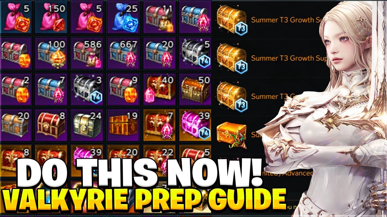 Lost Ark Valkyrie Prep Guide! *Do this BEFORE Release*