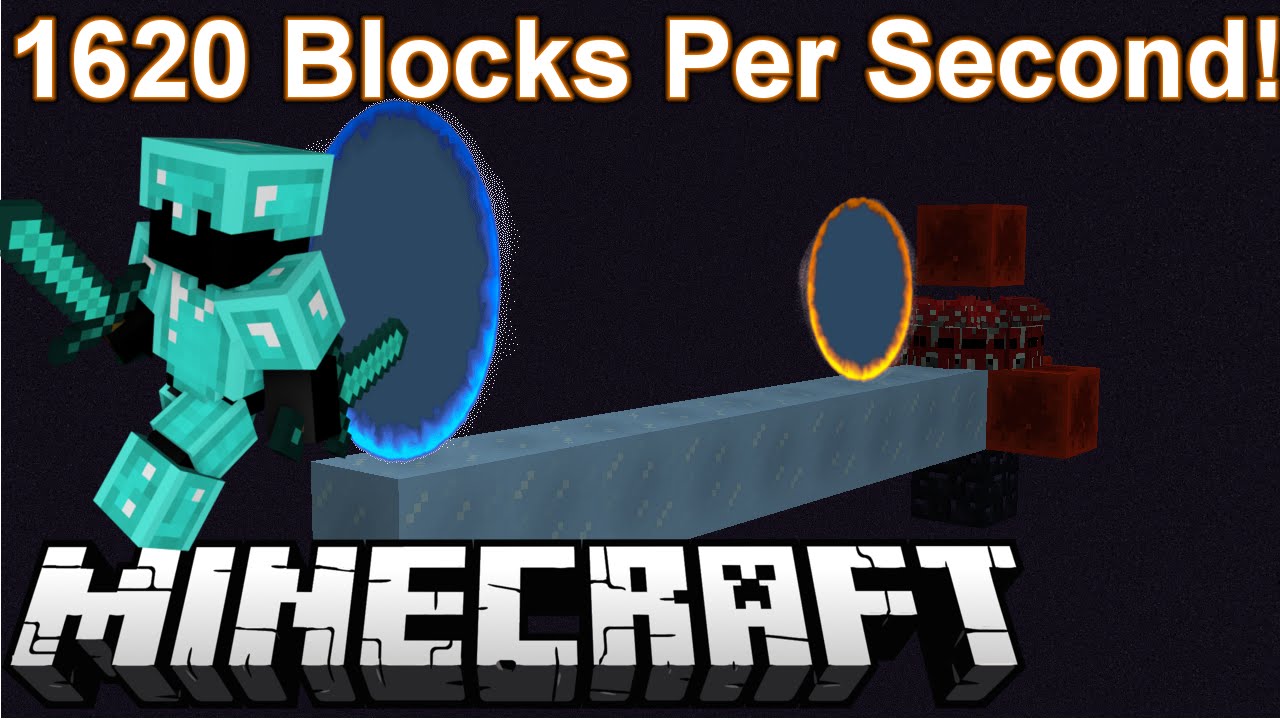 NEW FASTEST WAY TO TRAVEL IN Survival MINECRAFT 1.9!