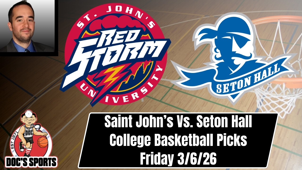 St. John's vs Seton Hall 3/6/26 College Basketball Pick & Prediction | Robert Ferringo CBB Best Bets