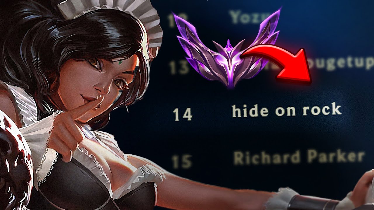 I Reached RANK 8 EUW With AD NIDALEE!?