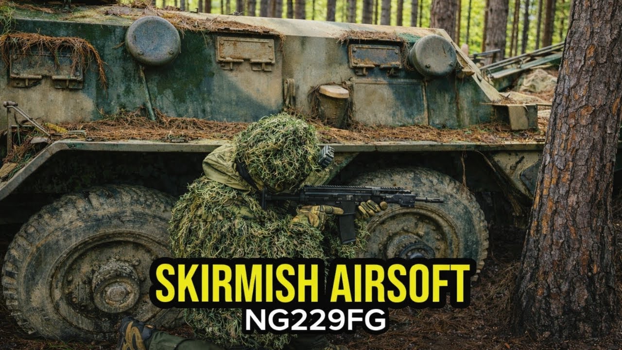 Airsoft Skirmish Ghillie Mode!
