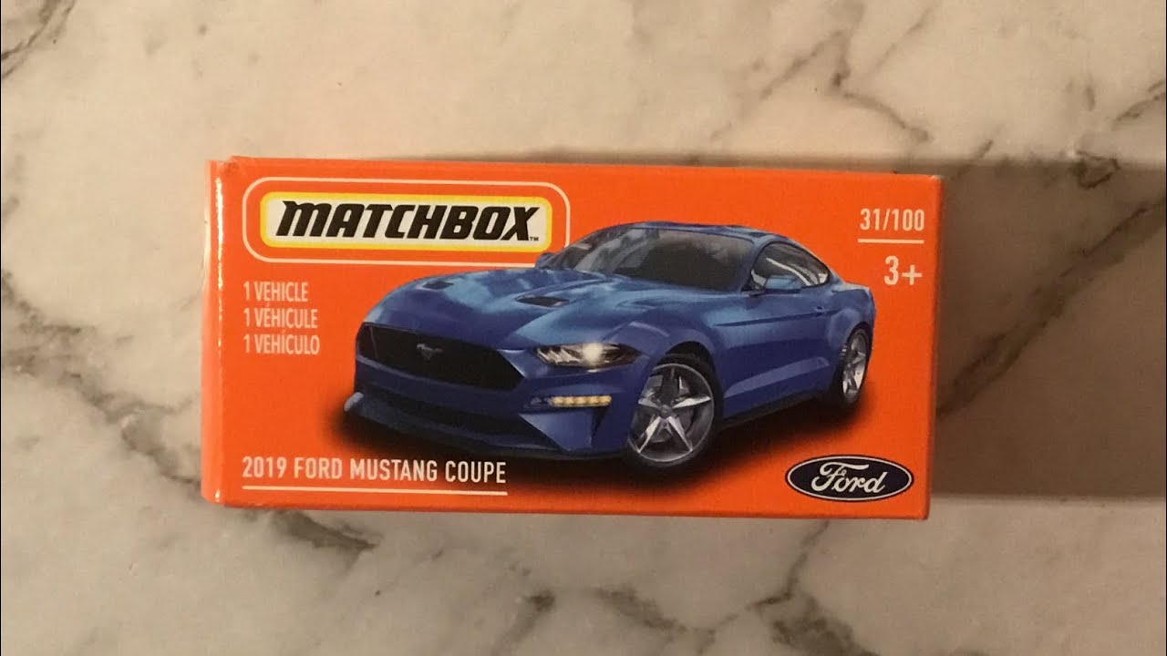 Matchbox 2019 Ford Mustang Coupe New For 2021