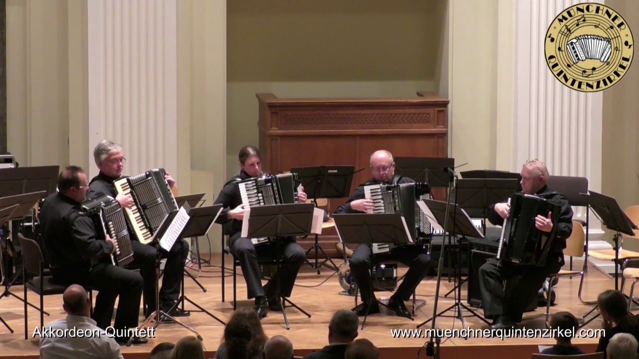 Aram Khachaturian - Masquerade-Walzer - Akkordeonquintett des Münchner Quintenzirkel e. V.
