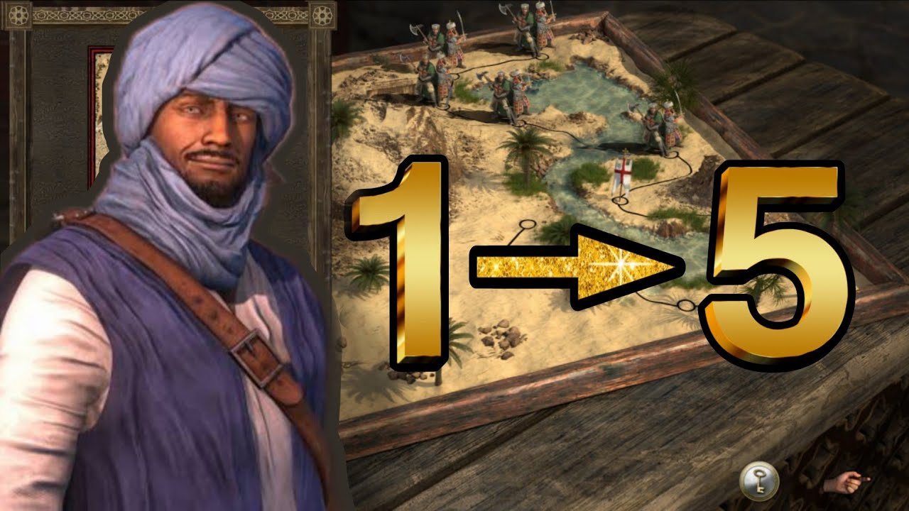 Co-Op Trail (Missions 1–5) | Stronghold Crusader Definitive Edition