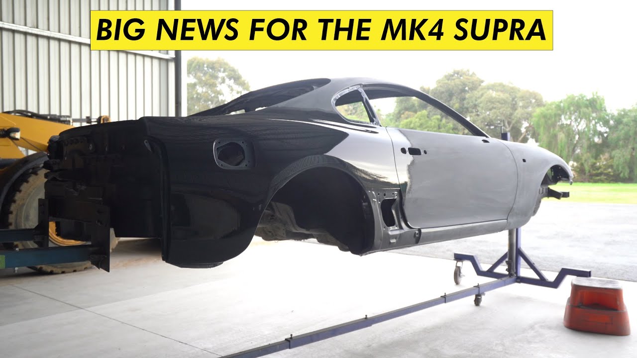 The MK4 Supra is Paint Ready! | VLOG 08