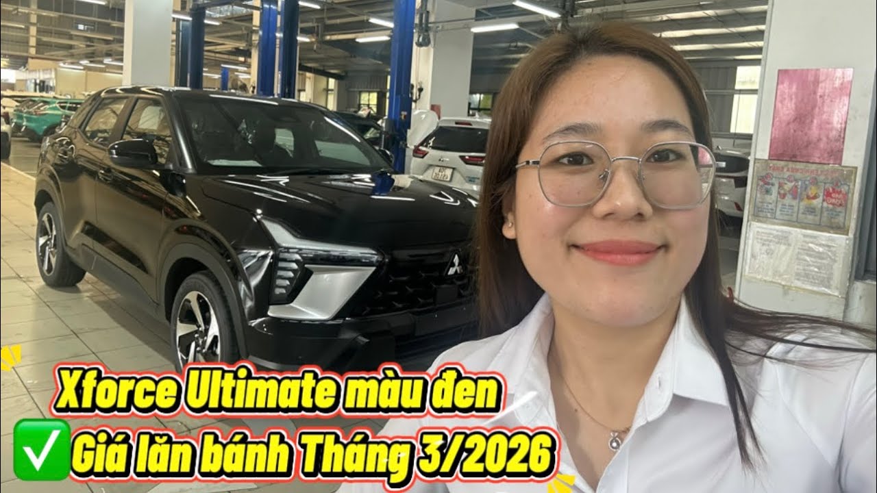 Xforce Ultimate màu đen 2026 | Cập nhật giá lăn bánh tháng 3 #xforce #mitsubishi 