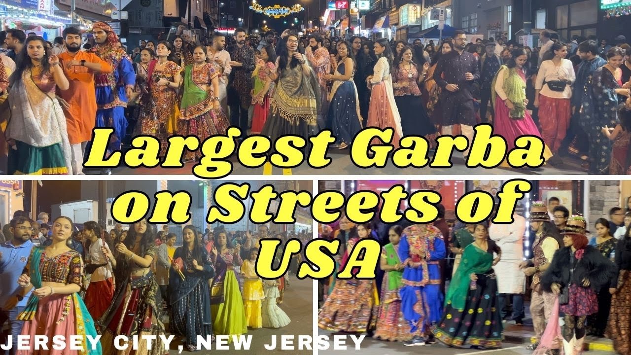 Navratri Celebration & Garba 2024 in USA | Garba Night in Jersey City NJ | Jai Mata Di 🙏