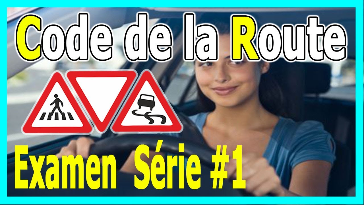 Test type examen Code Rousseau 2019 - Nouveaux code de la route PRO 2020