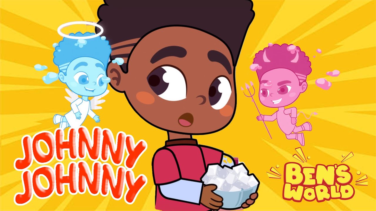 Johnny Johnny and More Fun Songs for Kids | Ben's World Animation Mix | Learning, Laughter & Music!