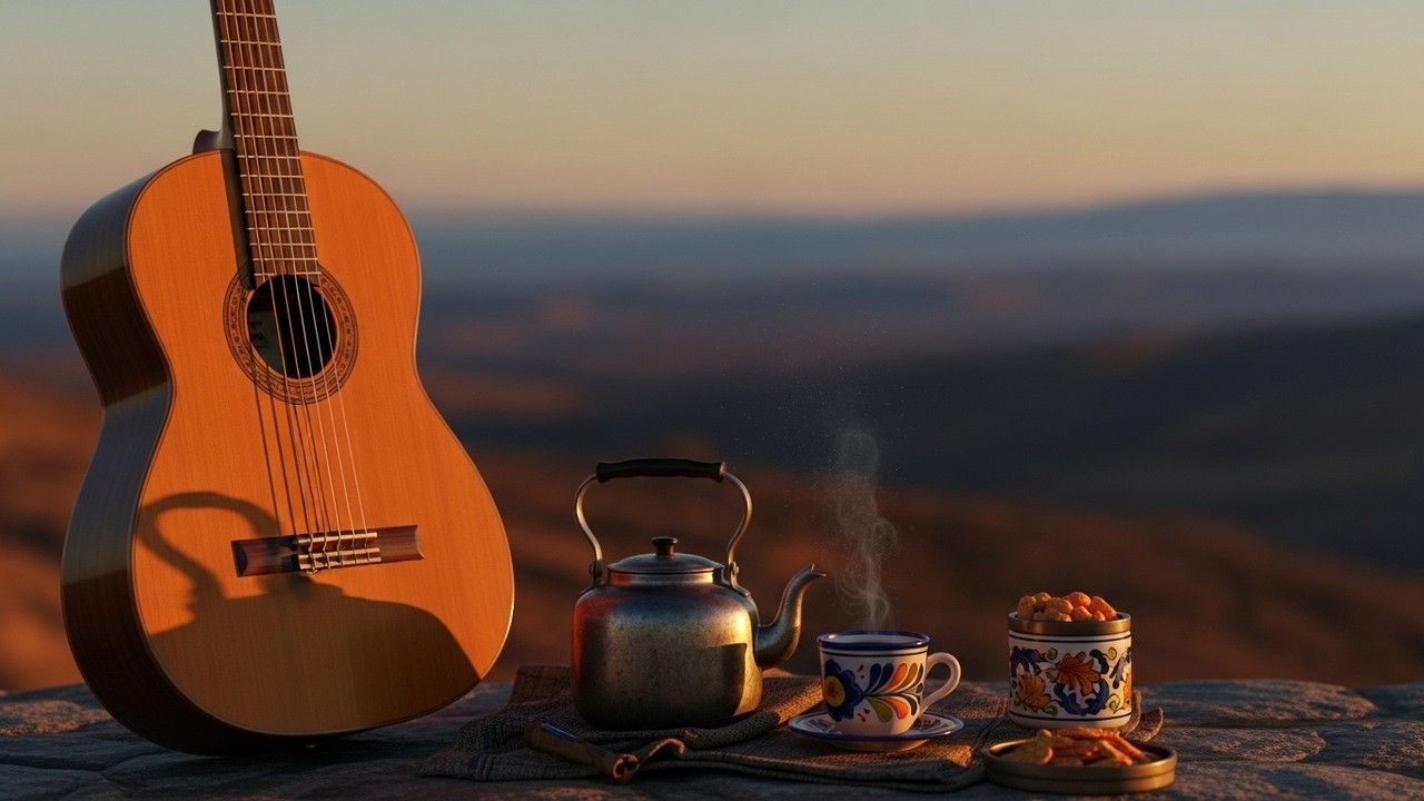 Spanish Guitar & Oud - Relaxing Flamenco Rumba Instrumental For Continuous Calm And Gentle Flow