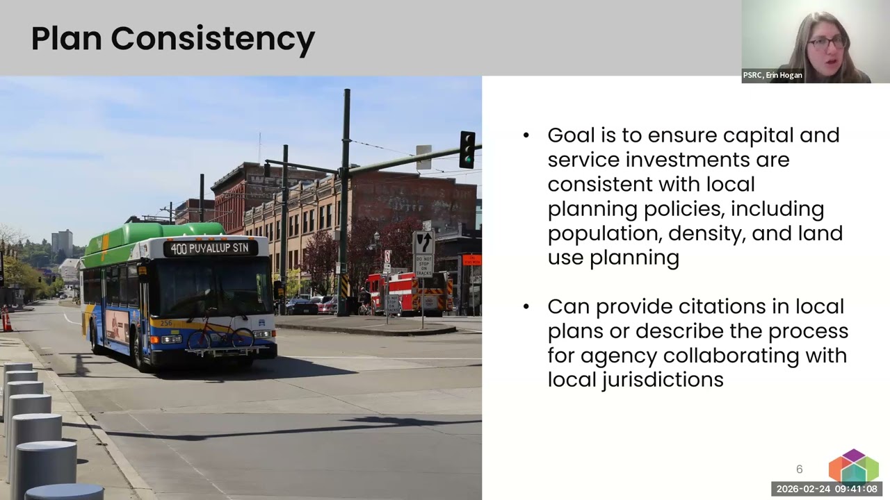 PSRC TDP Review & FTA Performance Measure Data Collection Training - February 24, 2026