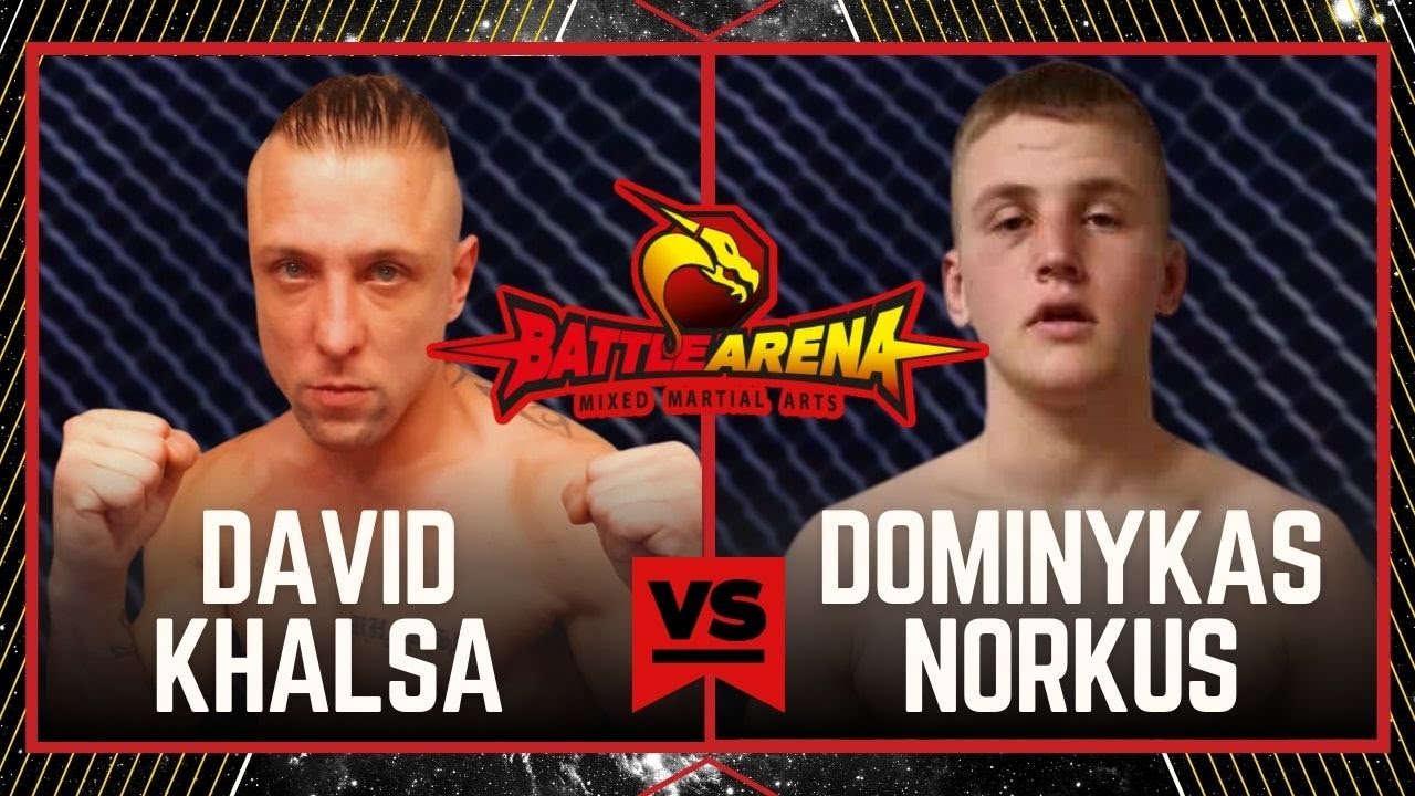 BA 77: DOMINYKAS NORKUS VS DAVID KHALSA | PRO FEATHERWEIGHT