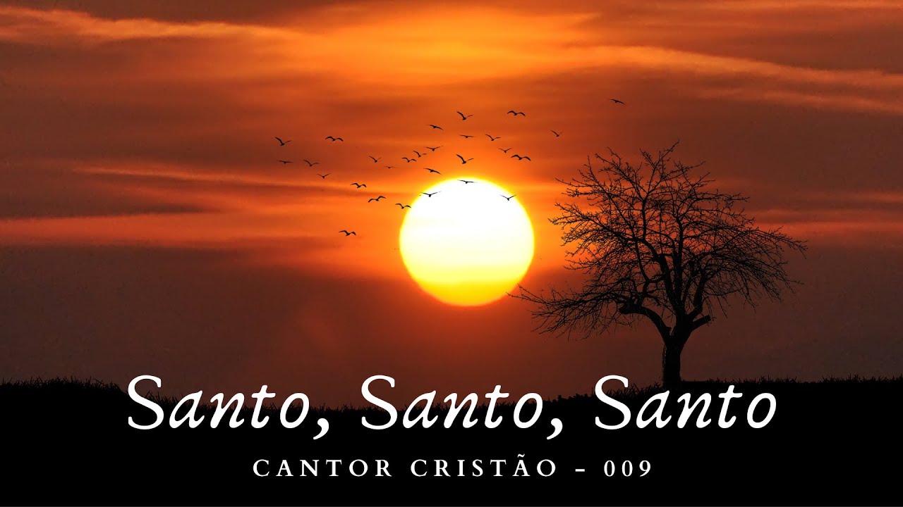Cantor Cristão - 09 ( Santo, Santo, Santo ) Melhores músicas Clássicas Cristãs - Lyric