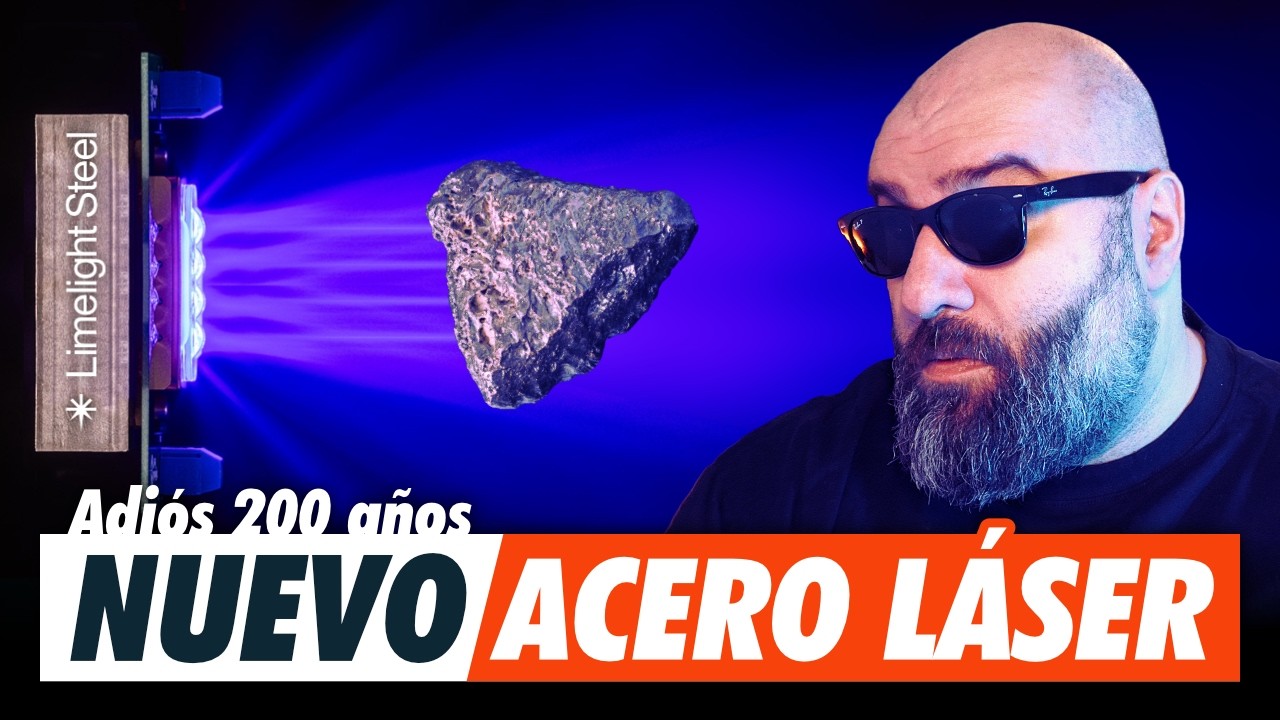 Fabrican ACERO con la LUZ de un PROYECTOR
