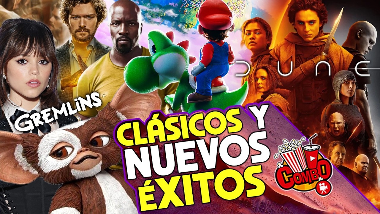 Mario Bros r&eacute;cord millonario, Dune 3, Gremlins 3, Luke Cage y Ironfist regresan y m&aacute;s #ComboNews
