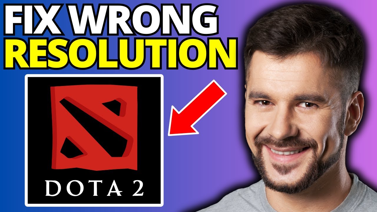 Исправление проблемы с запуском Dota 2 в Steam с неправильным разрешением