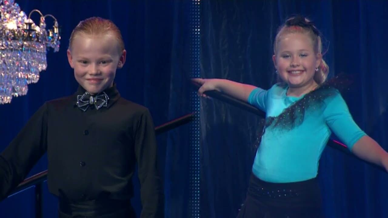 Inez & Emil g&ouml;r sin cha-cha - Let's Dance junior (TV4)